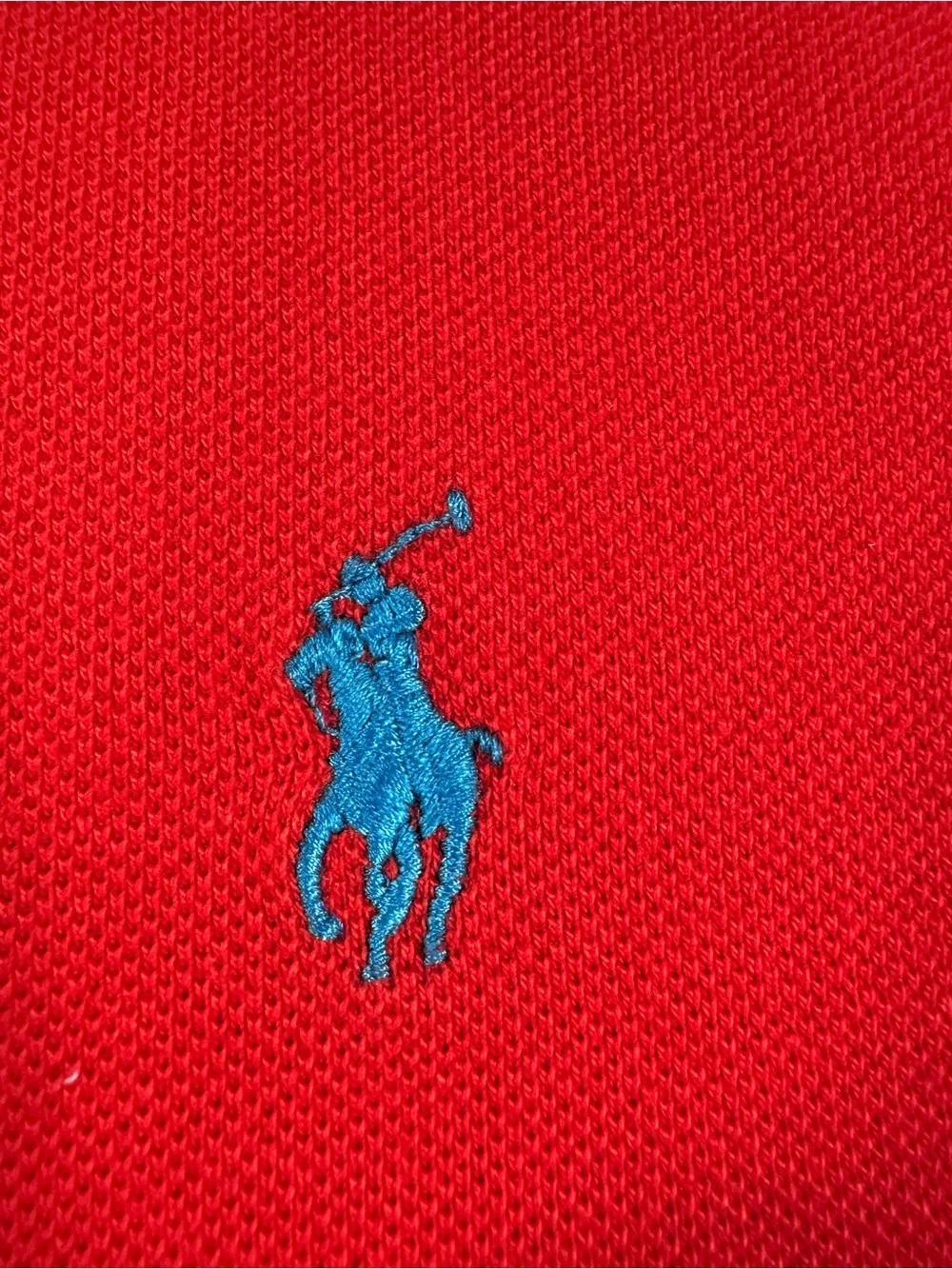 Ralph Lauren Red Short-Sleeve Polo Shirt